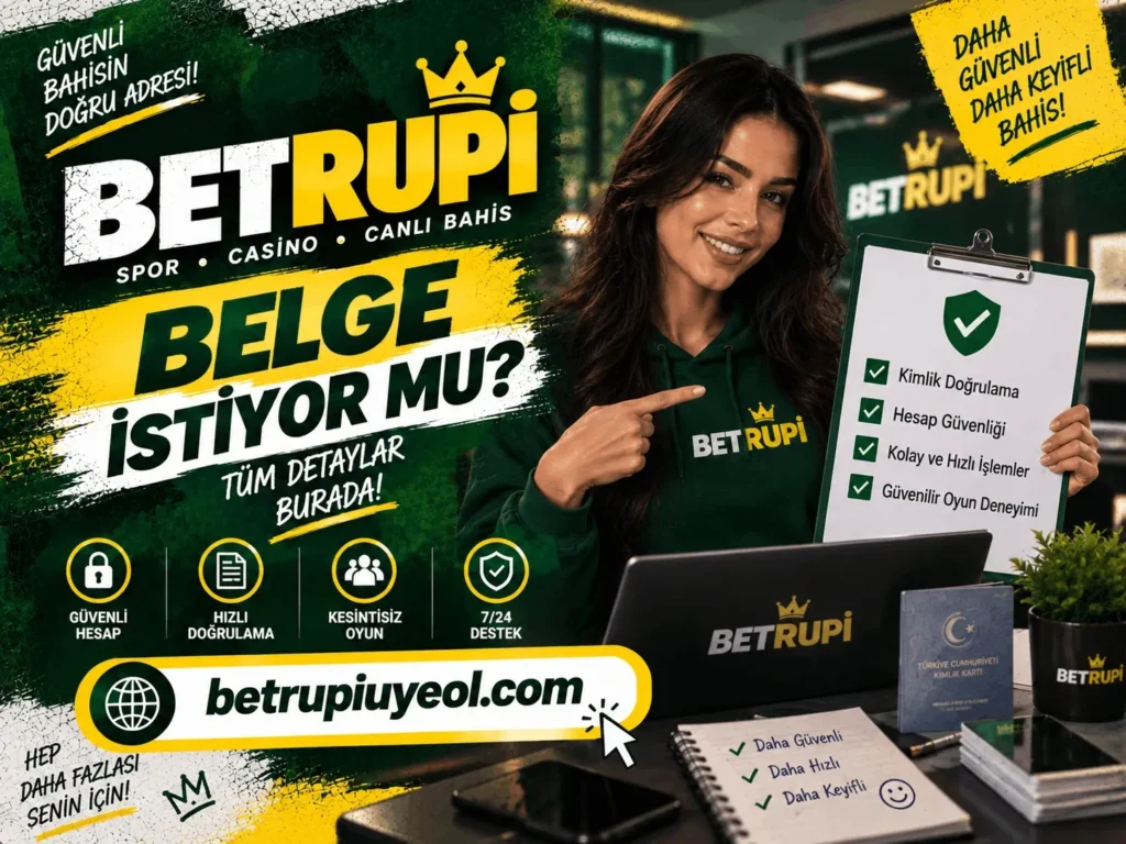 Betrupi Belge İstiyor mu?