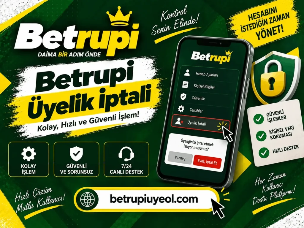 Betrupi Üyelik İptali